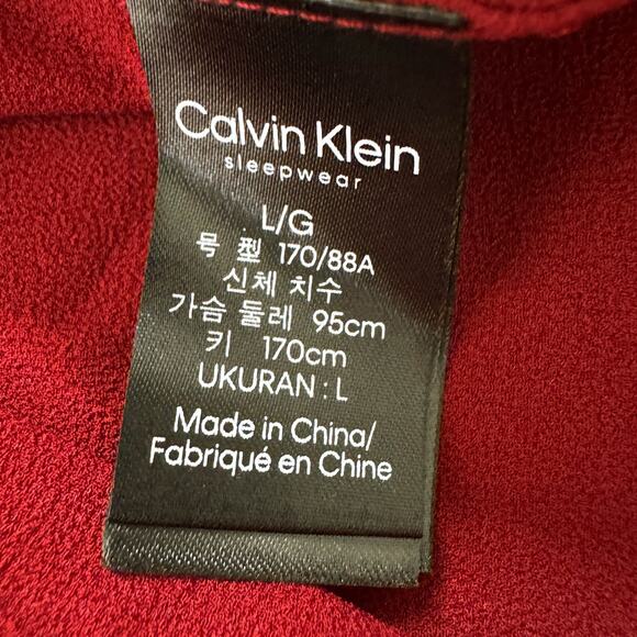 Calvin Klein Lace Babydoll Chemise Slip Mini Dress Nightie Sexy Lingerie Size L - Picture 9 of 12